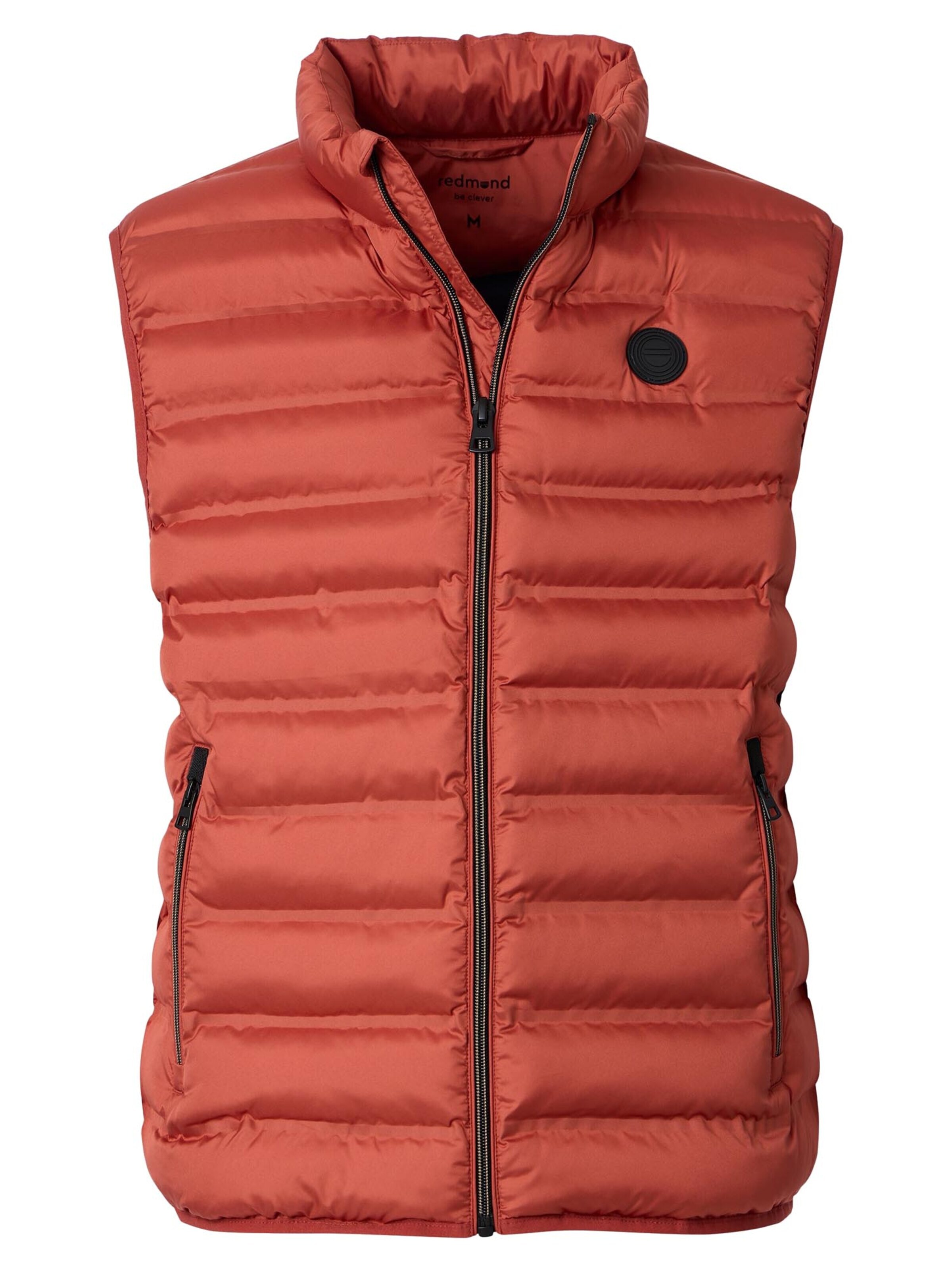 redmond Vest 'Basic' in Red: front