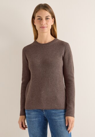 CECIL Sweater in Brown: front