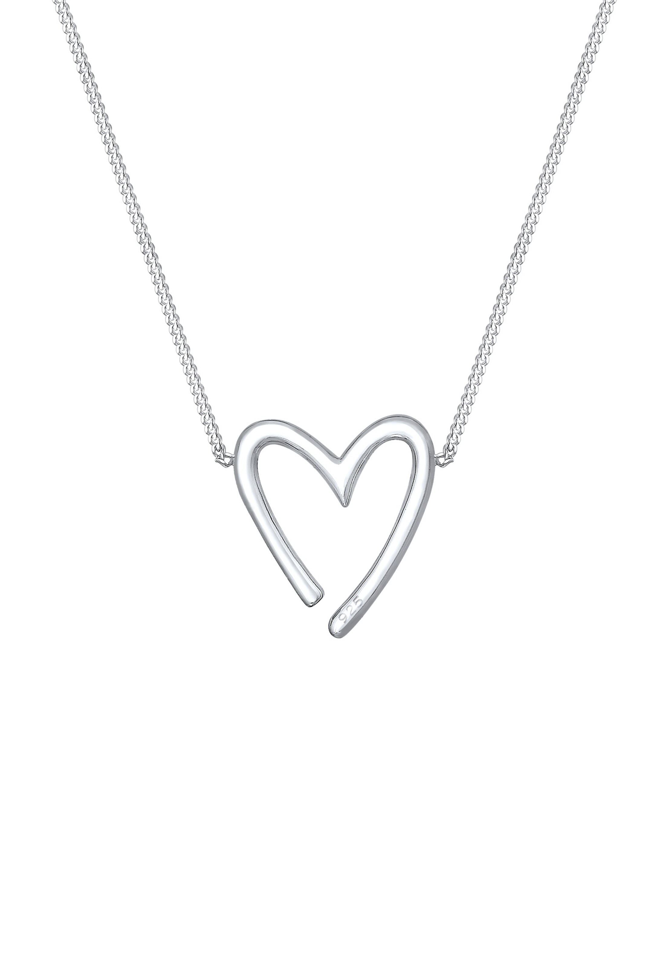 Chaîne 'Herz' ELLI en argent