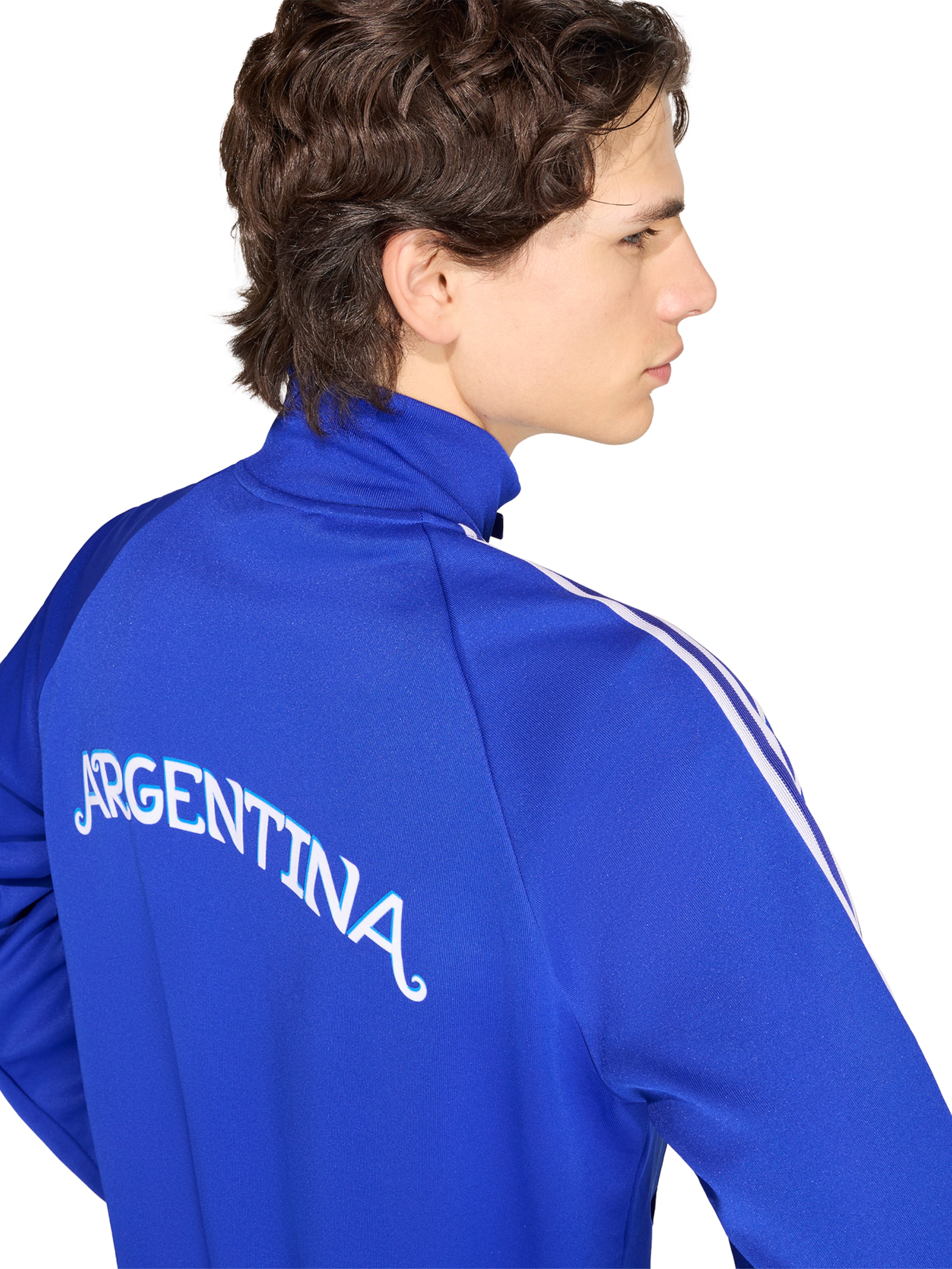 ADIDAS PERFORMANCE Jakna za trening 'AFA' | modra barva