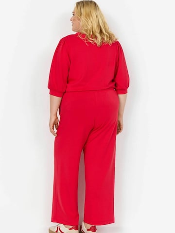 Wide leg Pantaloni 'Sabina' di Wasabi Concept in rosso