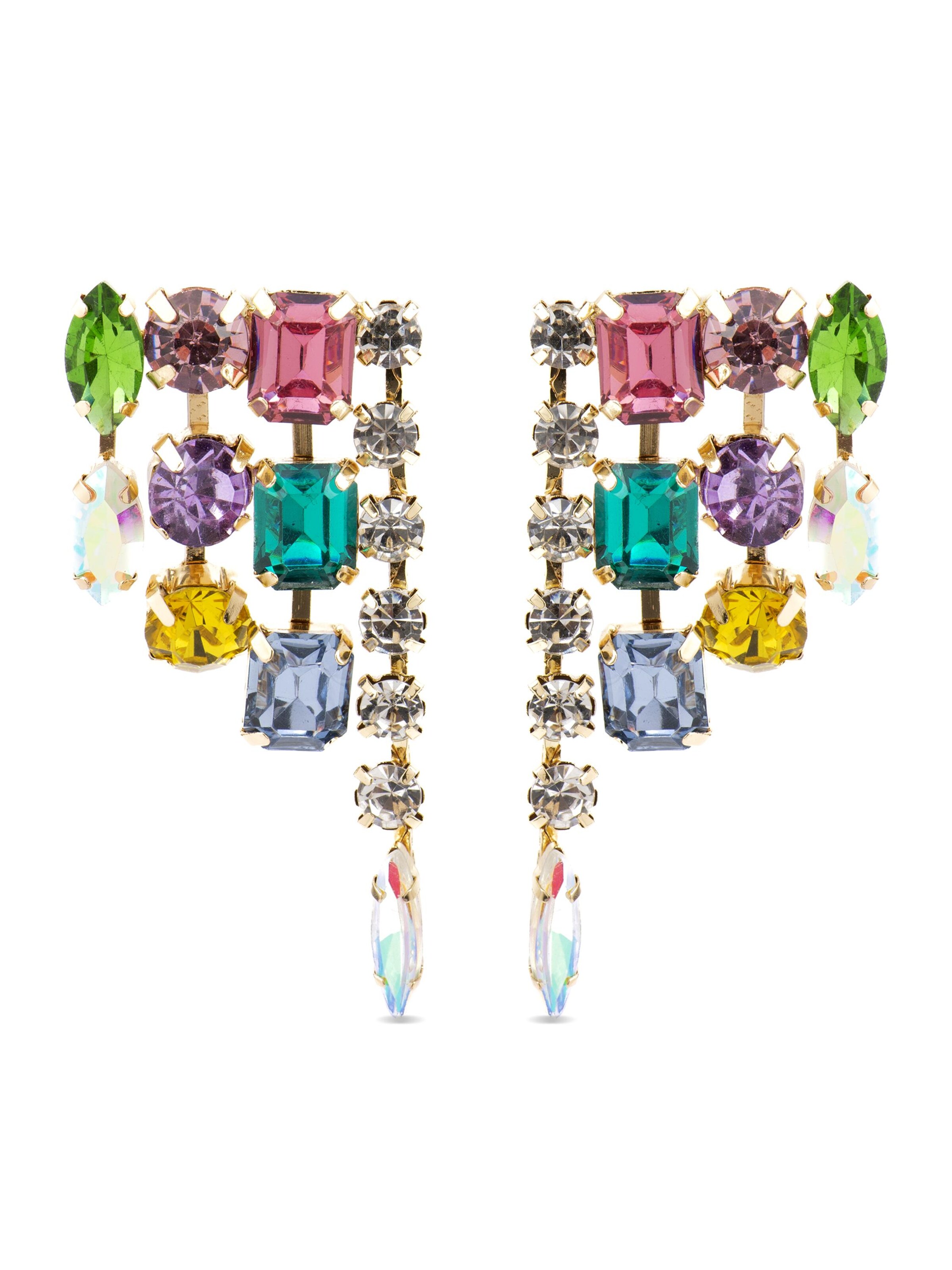 Luxenter - Pendientes 'Shamwa' en Mezcla de colores: frente
