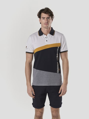 KOROSHI Poloshirt in Weiß: Vorderseite