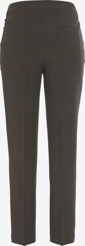 LASCANA Slimfit Pantalon in Groen