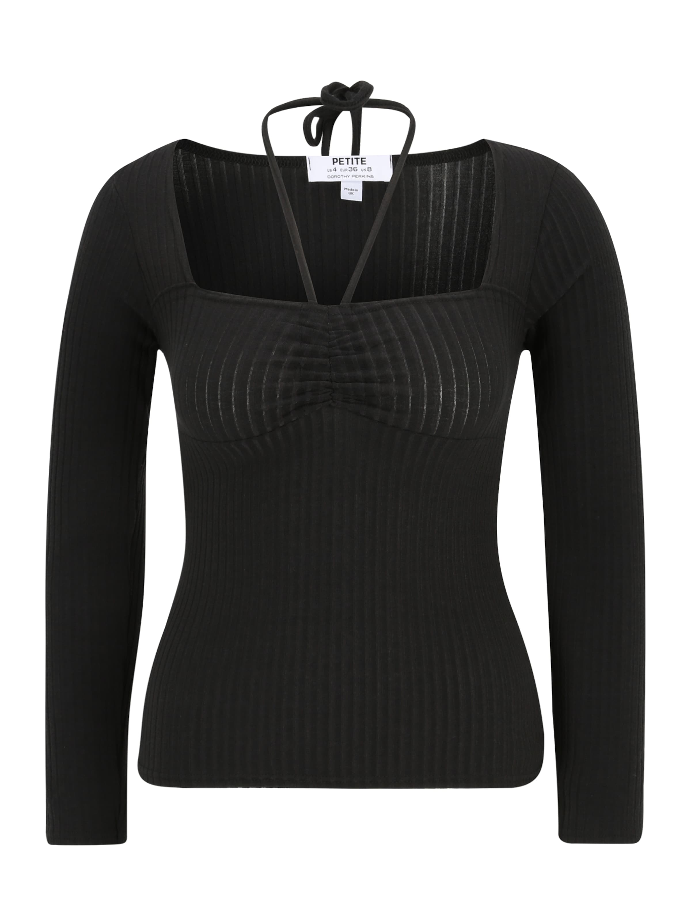 Dorothy Perkins Petite Särk, värv must: eest vaates