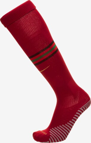 NIKE Soccer Socks in Red: front