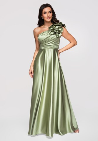 Ombre Avondjurk in Groen
