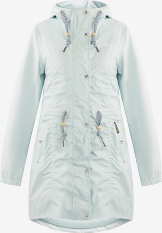 Schmuddelwedda Raincoat in Blue: front