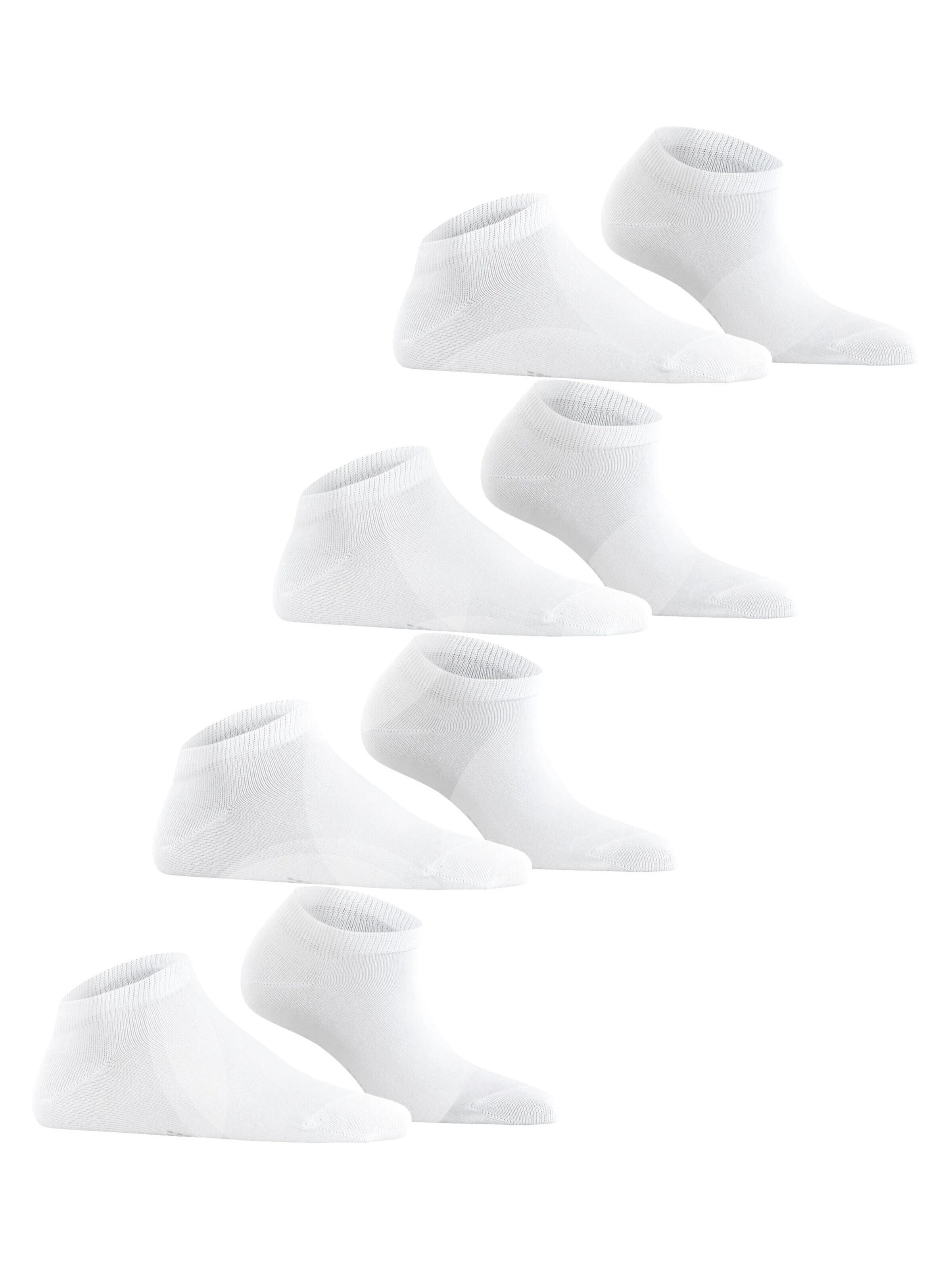 ESPRIT Socken 'Solid 4-Pack'‌‌‌‌‌‌‌‌‌‌ in Weiß