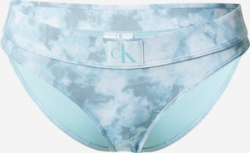 Calvin Klein Swimwear Низ бикини в Синий: спереди