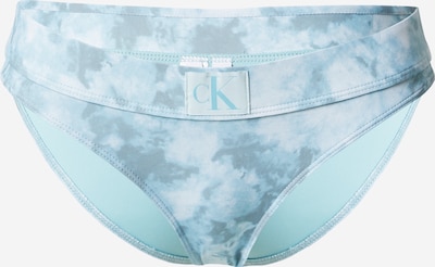 Calvin Klein Swimwear Bikini donji dio u pastelno plava / svijetloplava / petrol, Pregled proizvoda