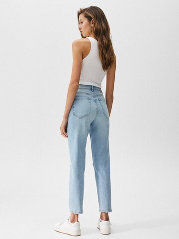 Pull&Bear Regular Jeans in Blau