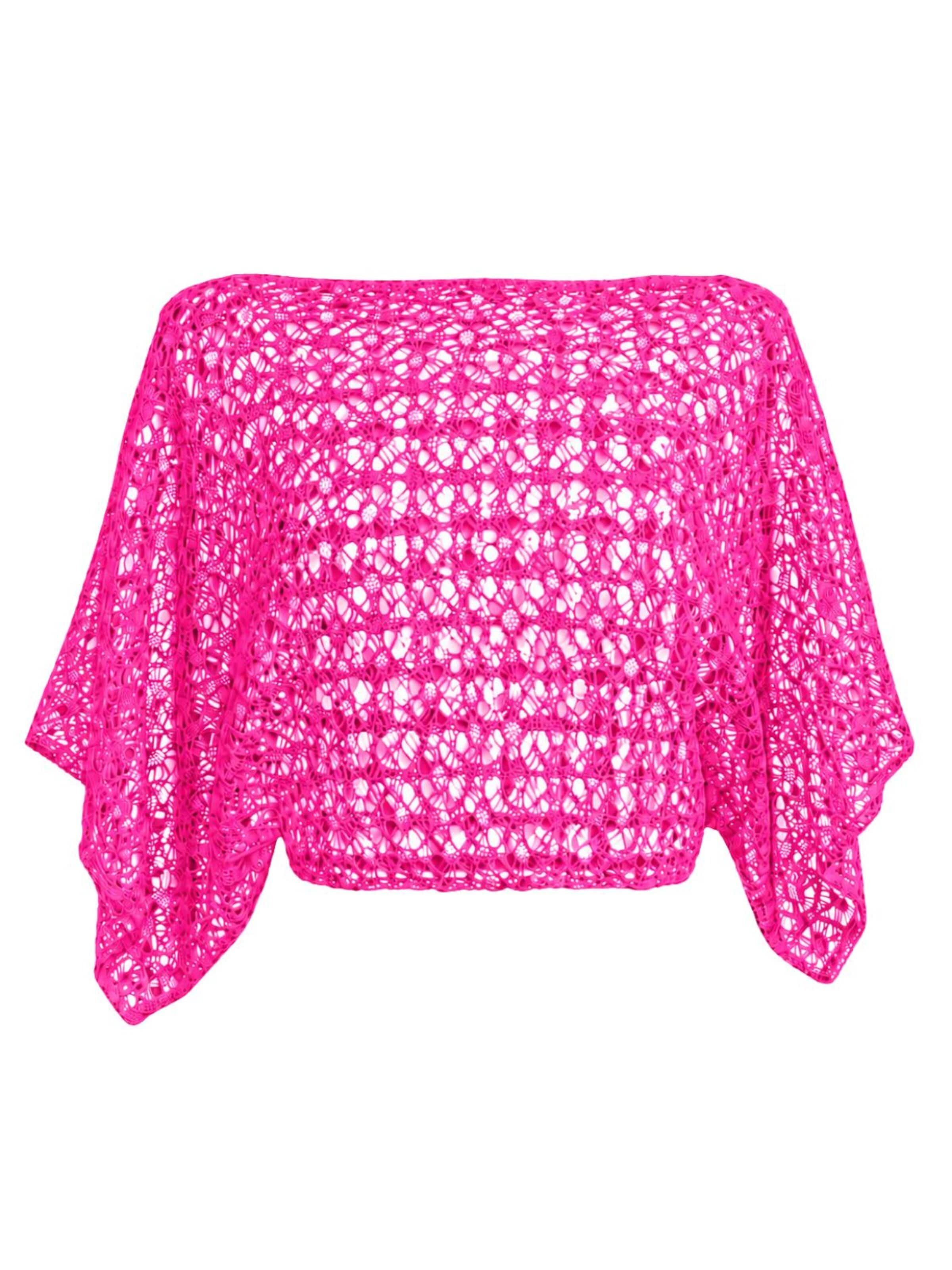 Süel knitwear - Top de punto 'Spider' en rosa: frente