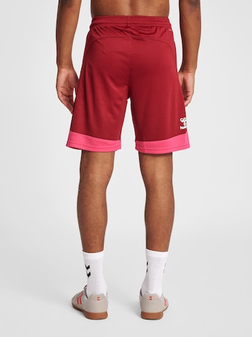 Hummel Regular Sportbroek 'Lead Poly' in Rood