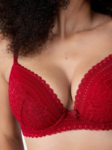 ETAM Push-up Bra 'Panama' in Red
