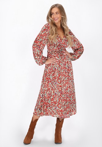 IZIA Jurk in Rood