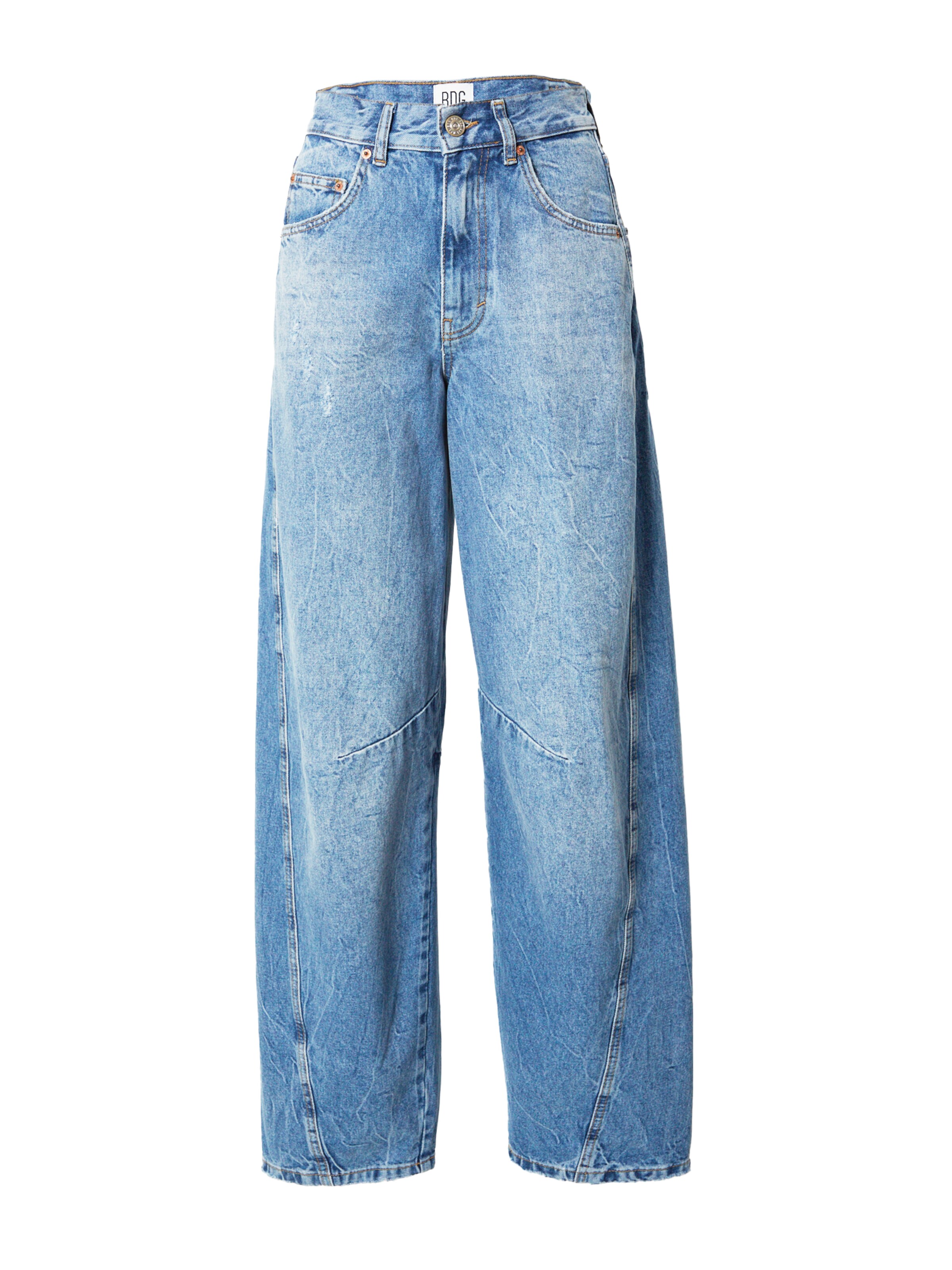 BDG Urban Outfitters Tapered Jeans 'Logan' in Blauw: voorkant