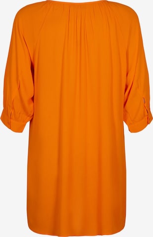 Zizzi Tunika 'Erose' | oranžna barva