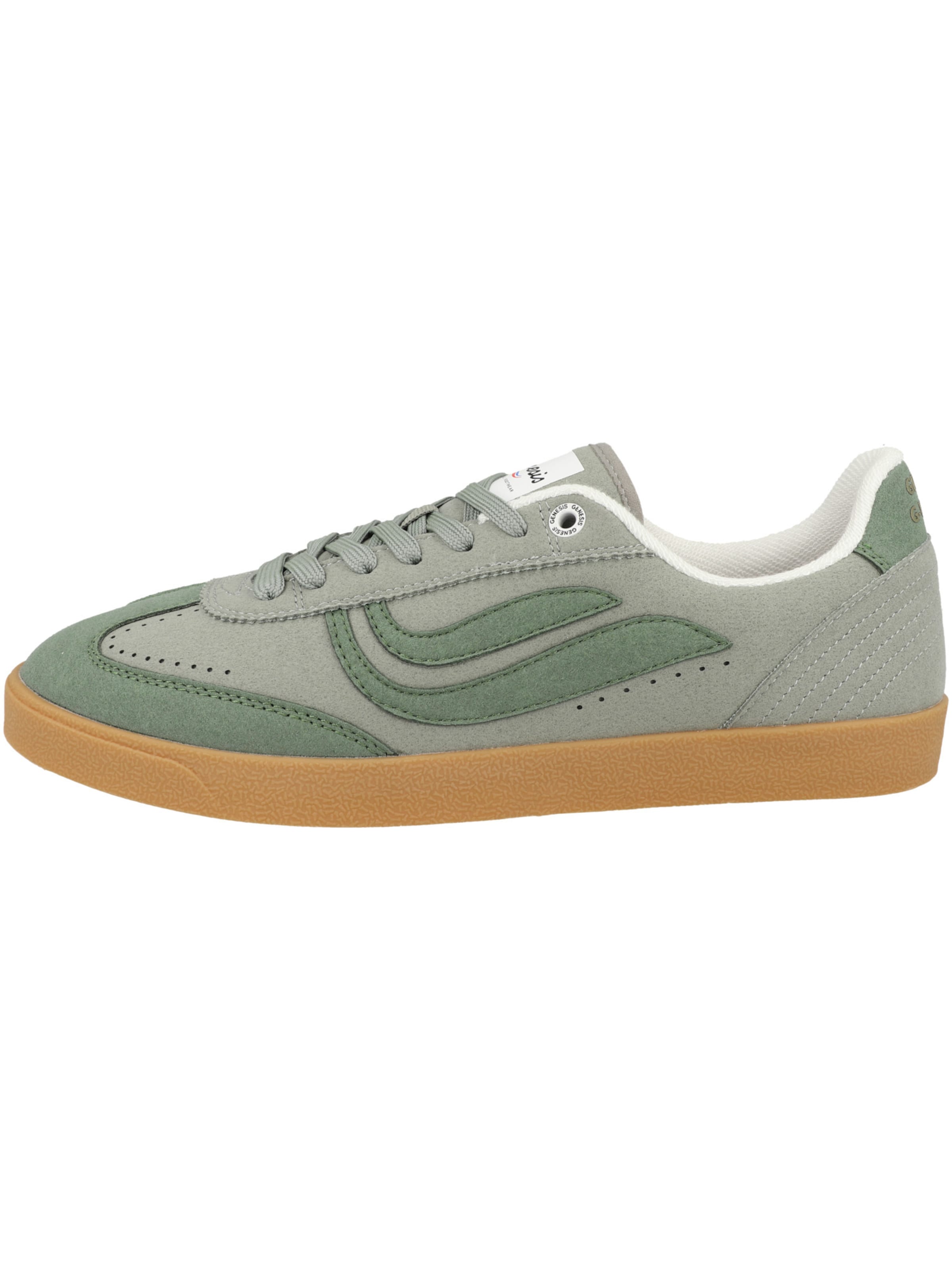 Baskets basses ' G-Volley One Color World ' GENESIS en vert : devant