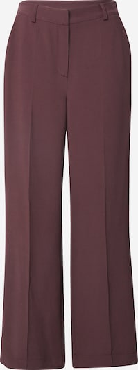 A LOT LESS Pleated Pants 'Daliah' in Dark brown, Item view