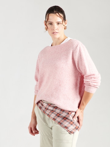 Vero Moda Curve Pullover 'VMCWENDY' in Pink: Vorderseite