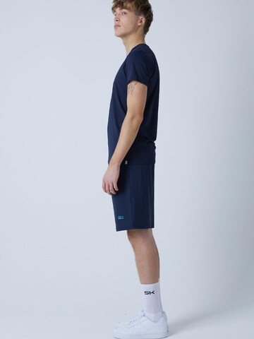 Regular Pantalon de sport 'Shorts' SPORTKIND en bleu