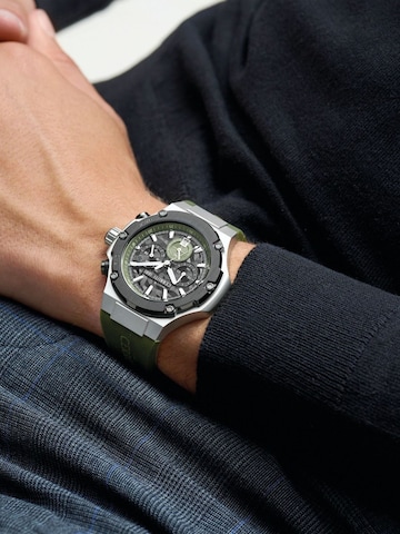 Montre à affichage analogique 'Lucardo' CERRUTI 1881 en vert