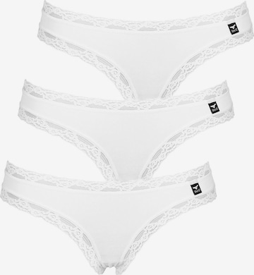 like it! Slip 'Olivia' in Weiß: Vorderseite