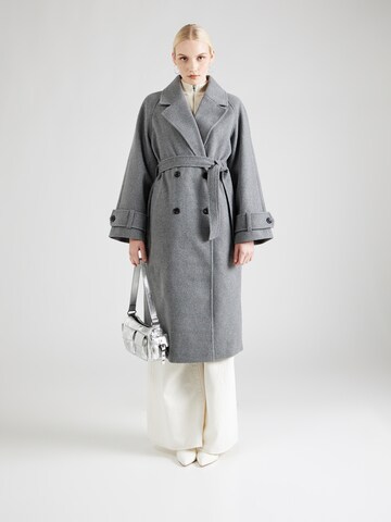 NLY by Nelly Between-Seasons Coat in Grey: front