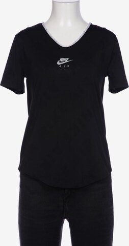 NIKE T-Shirt S in Schwarz: predná strana