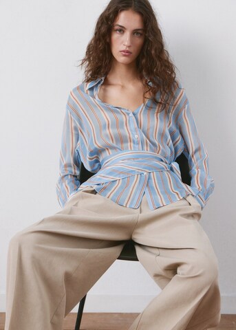 MANGO Blouse 'Pamela' in Blue