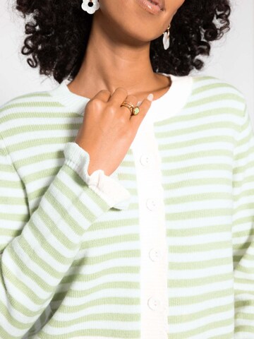 SASSYCLASSY Knit Cardigan in Green