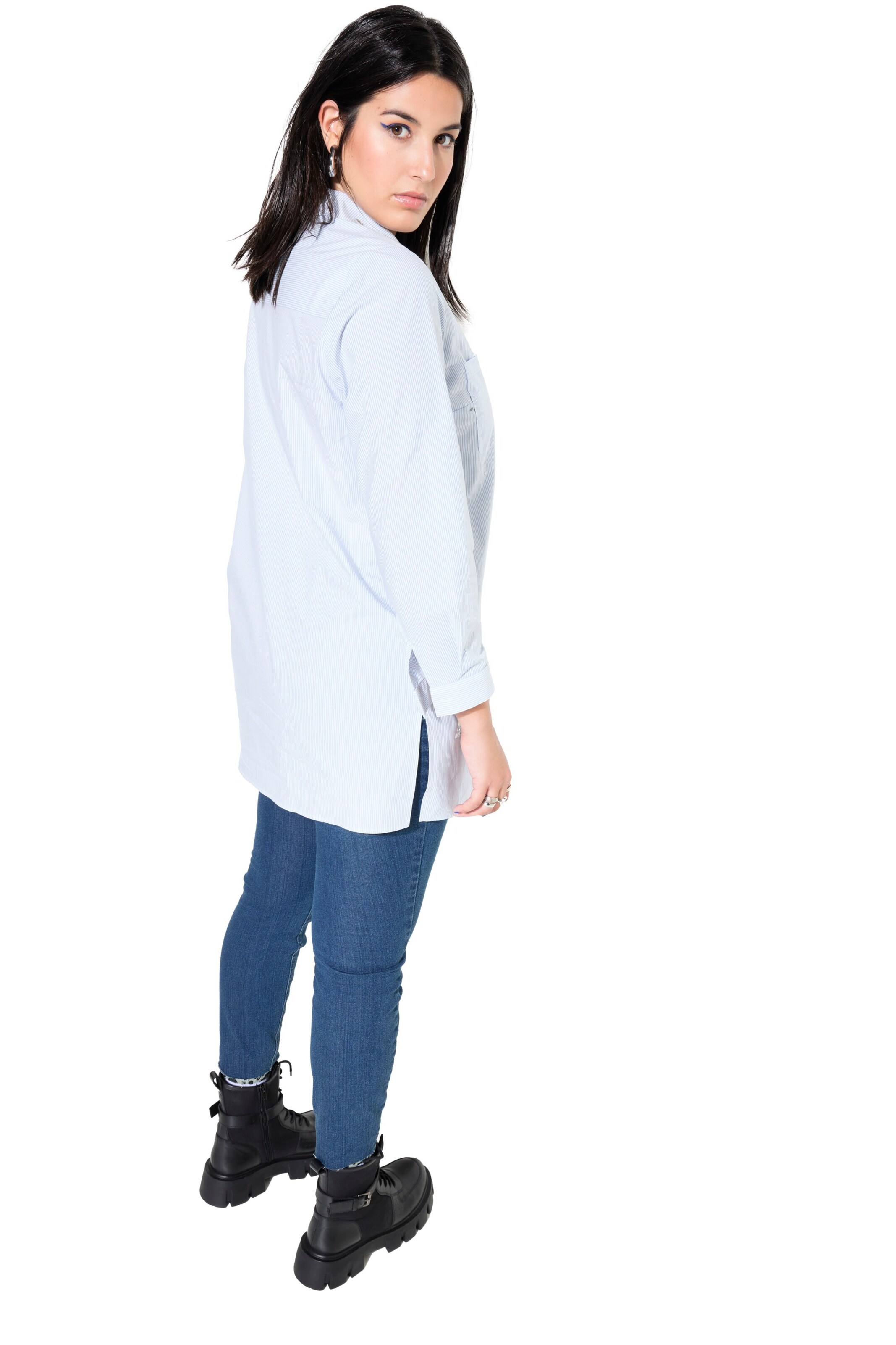 Studio Untold Bluse in Blau