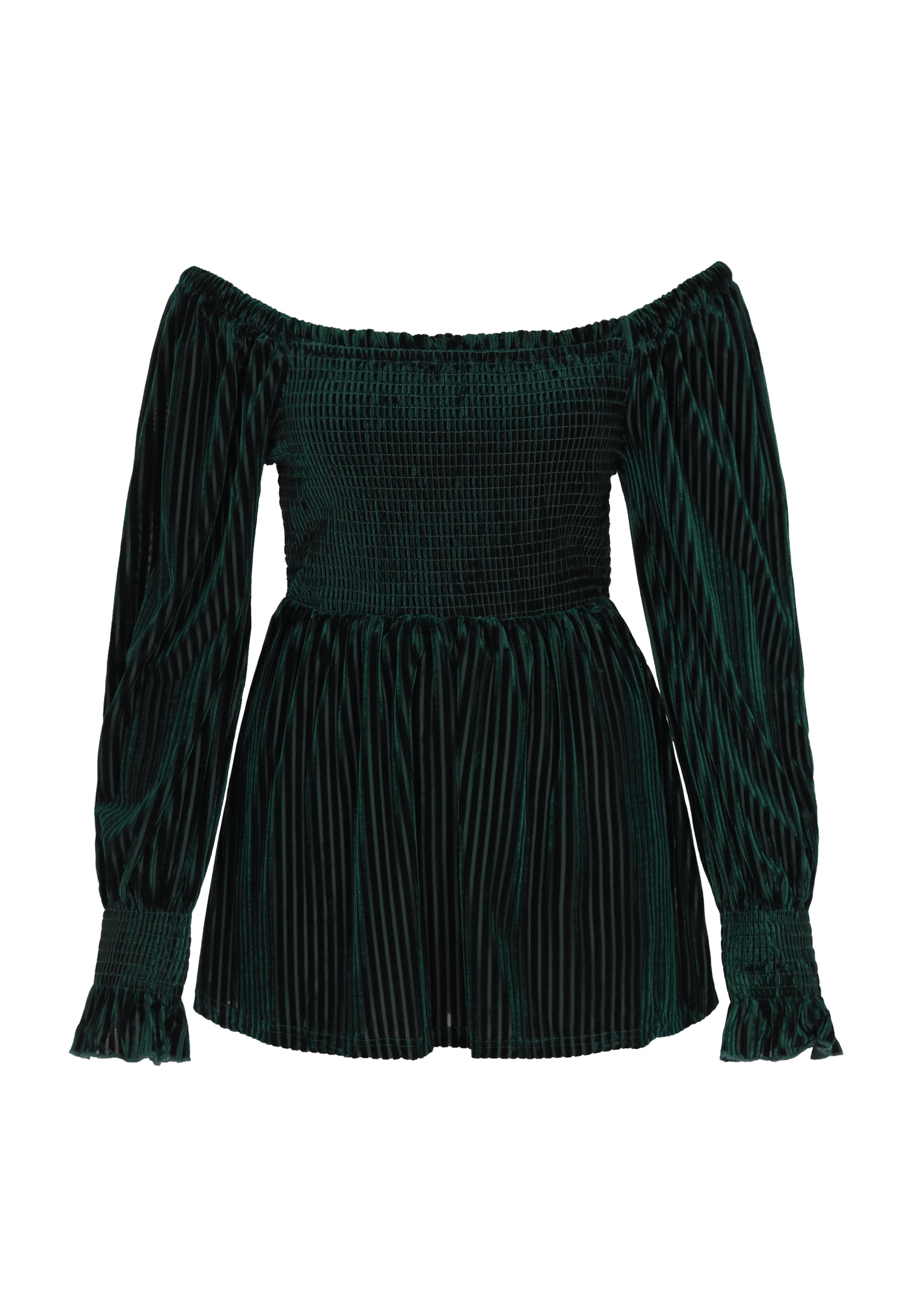 NAEMI Blouse in Green: front