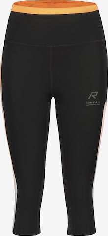 Skinny Pantalon de sport 'Mouru' Rukka en noir : devant