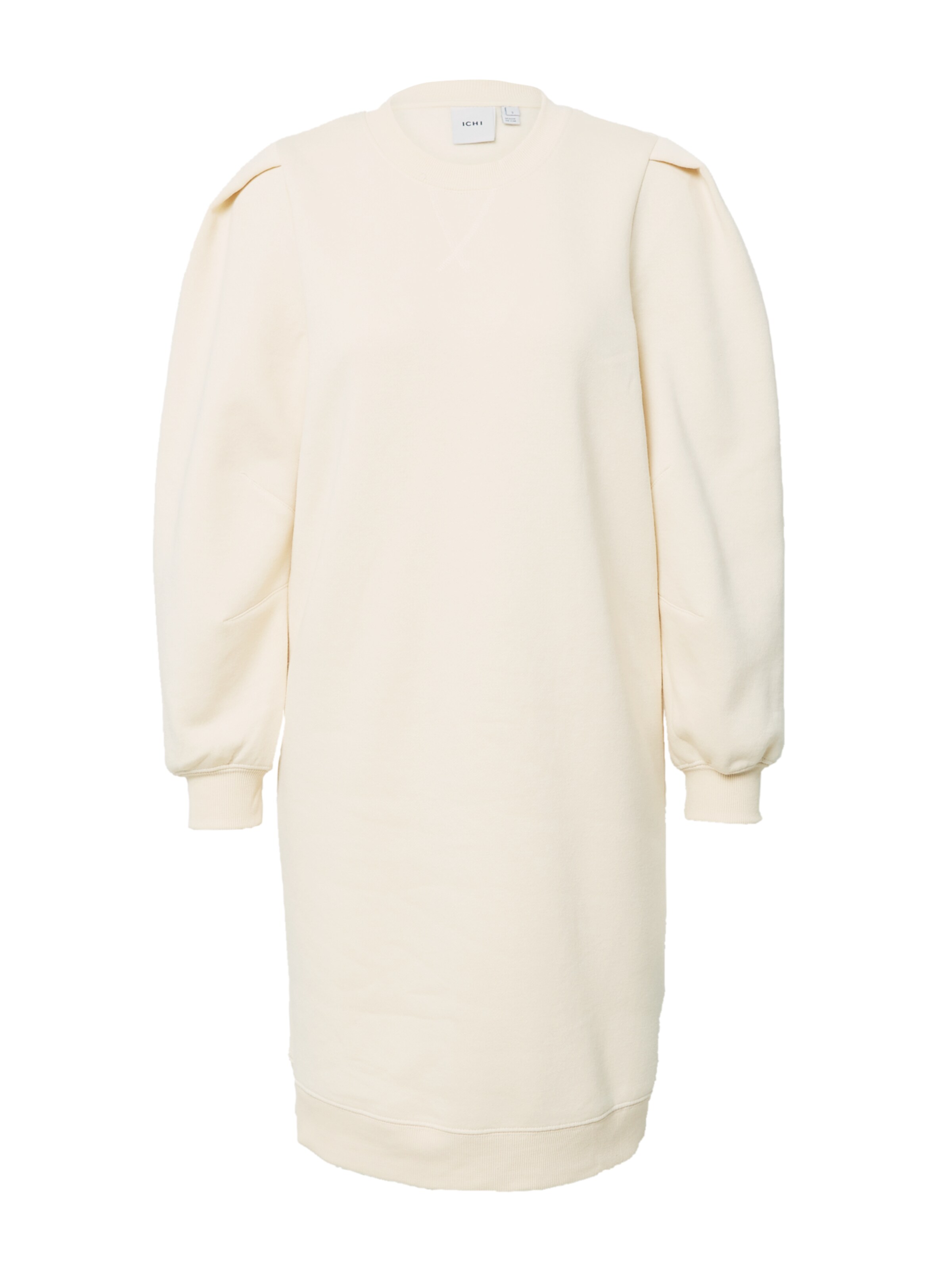 ICHI Robe 'Malo' en crème, Vue avec produit