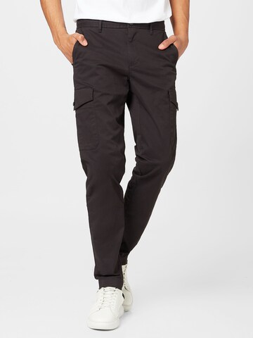 Michael Kors Regular Cargo Pants in Black: front
