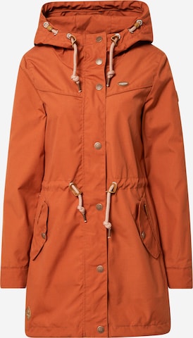Ragwear Prehodna jakna 'CANNY' | rjava barva: sprednja stran