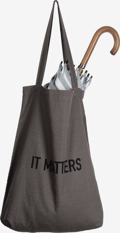 The Organic Company Stofftasche 'It Matters Bag' (GOTS) in Grau