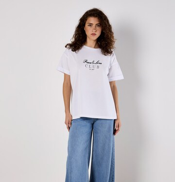 Haut Apricot en blanc