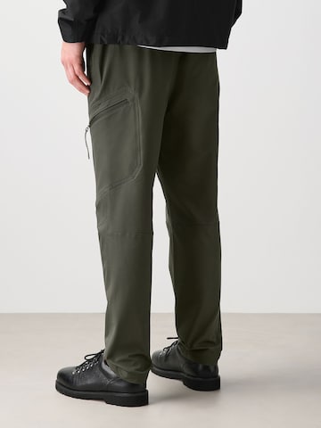 Next Slimfit Cargobyxa i grön