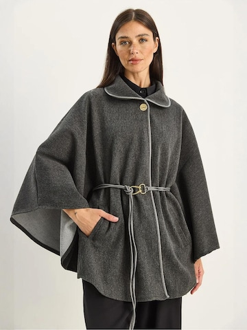 Bianco Lucci Tussenmantel in Grijs
