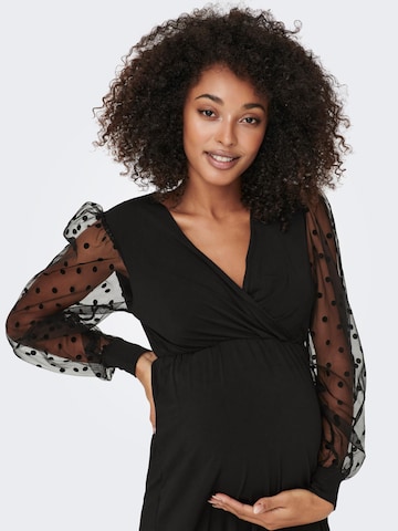 Only Maternity فستان 'Jenny' بلون أسود