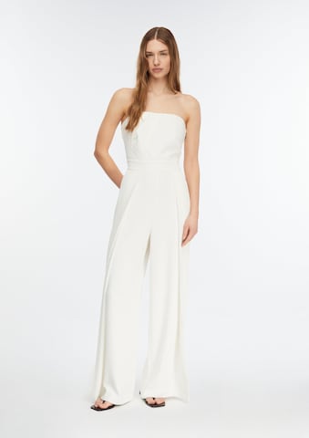 COMMA Overall in Weiß: Vorderseite