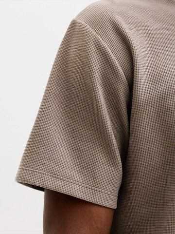 JACK & JONES T-Shirt 'JJEAUSTIN' in Braun