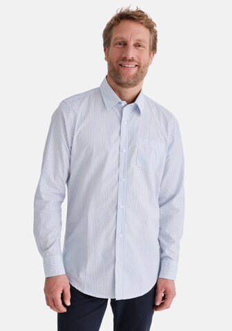 Stooker Men Regular Fit Hemd 'Hugh' in Weiß: Vorderseite