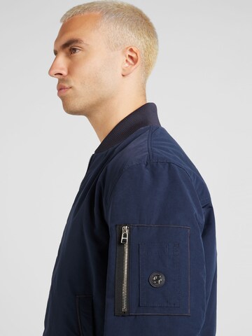 BOSS Between-season jacket 'H-Comber' in Blue