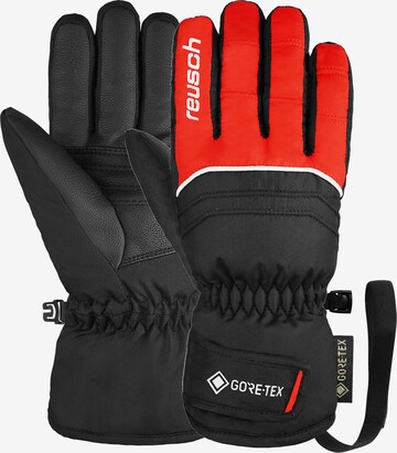 REUSCH Skihandschuhe 'Teddy GORE-TEX' in Schwarz: predná strana