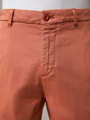 STRELLSON Regular Broek ' Crush ' in Oranje