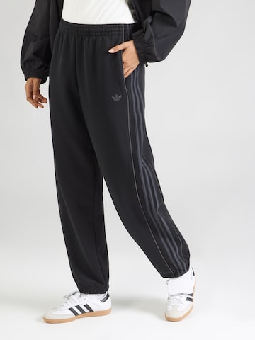 ADIDAS ORIGINALS Ozke Hlače 'Adicolor' | črna barva: sprednja stran